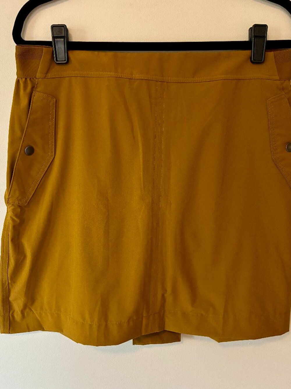 Athleta Vienna Cargo Skort Size 16 Harvest Gold | Under-short 5" inseam